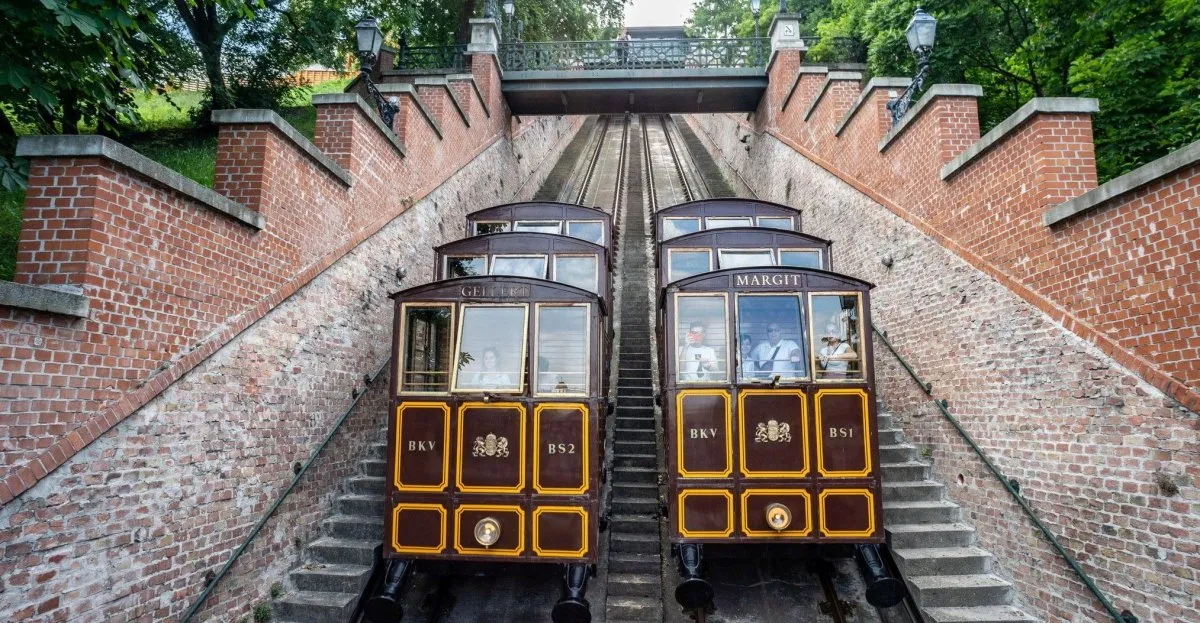 Buda Castle Funicular in Budapest